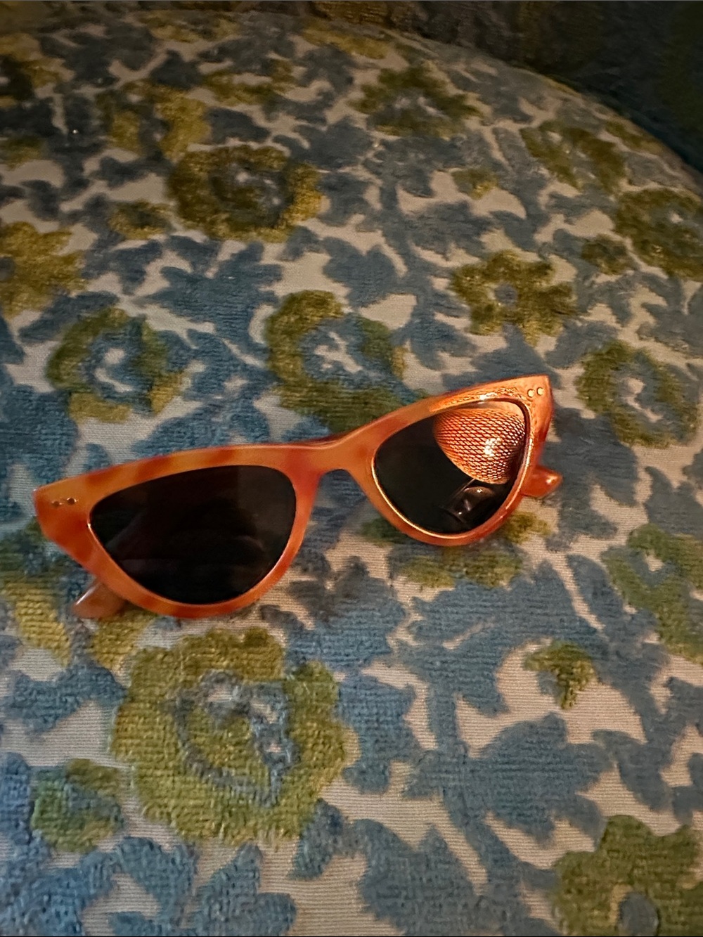 Women’s Tortoise Cat-Eye Sunglasses - Orange